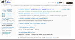 Desktop Screenshot of 101bio.com